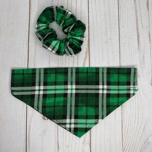 Dog Bandana & Scrunchie set